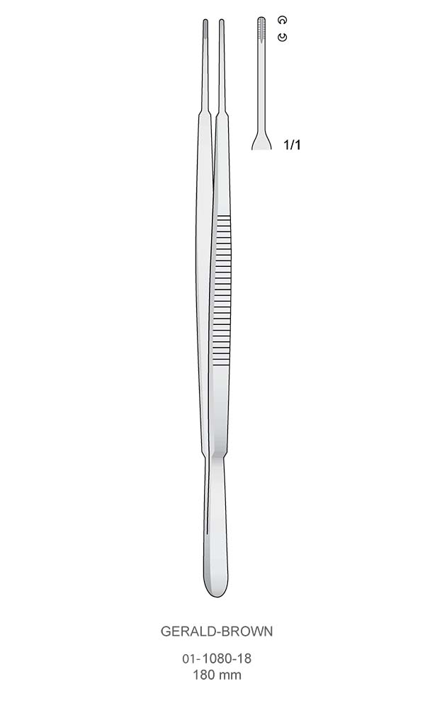 Tissue Forceps , GERALD-BROWN