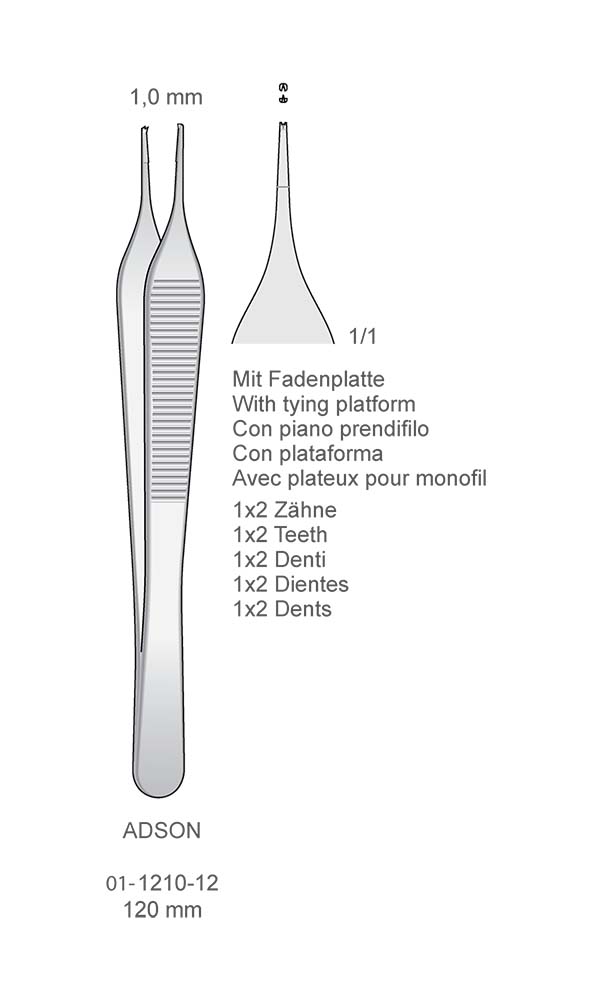 Tissue Forceps , ADSON