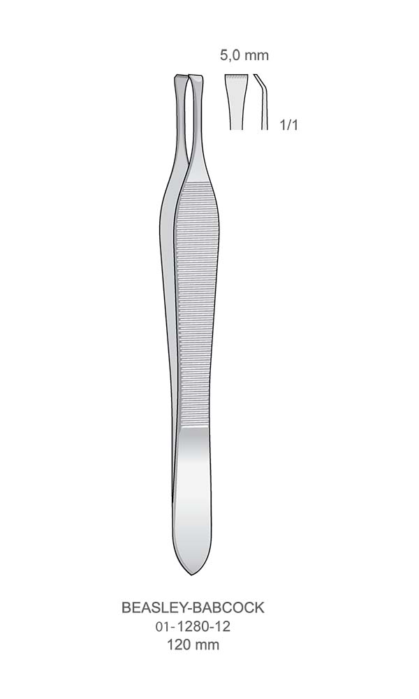 Tissue Forceps - Dressing forceps , BEASLEY-BABCOCK