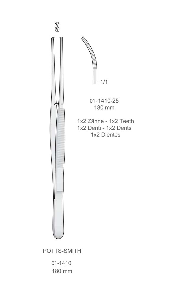 Tissue Forceps , POTTS-SMITH