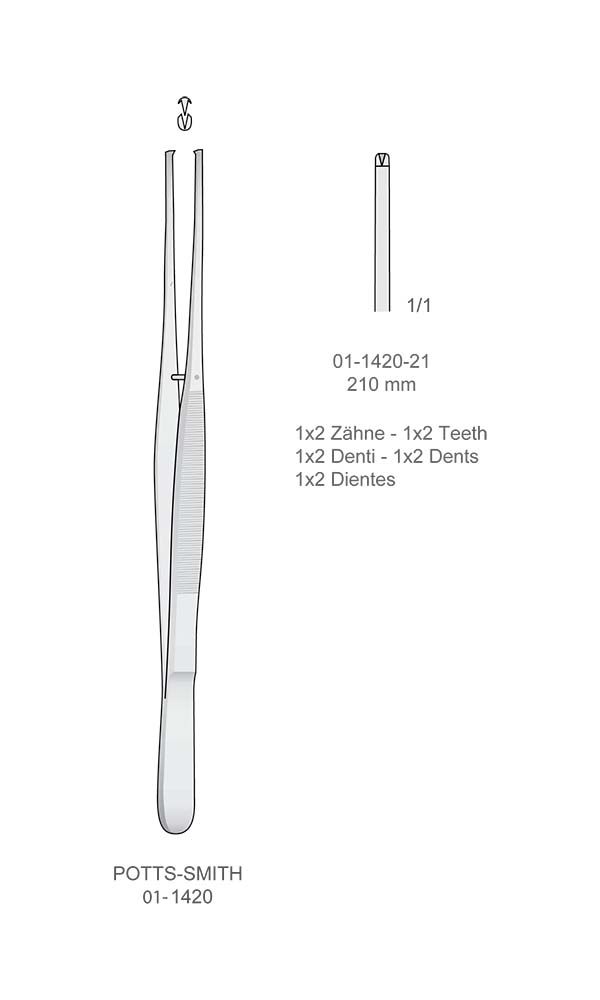 Tissue Forceps , POTTS-SMITH