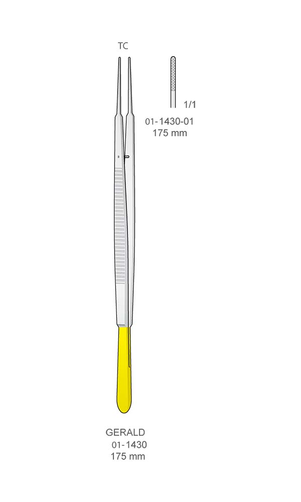 Tissue Forceps, Non-traumatic Forceps , GERALD