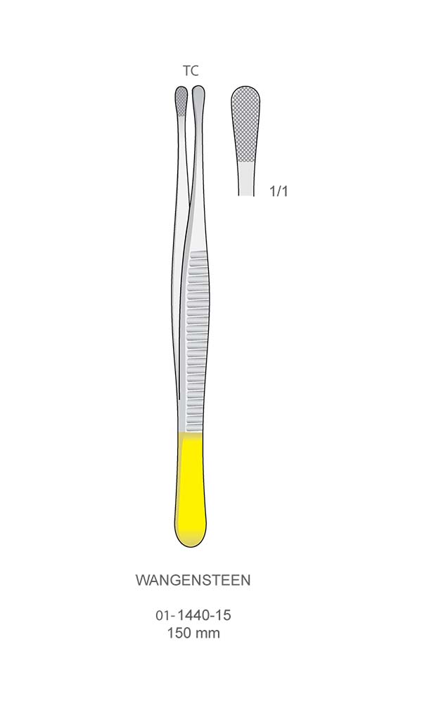 Tissue Forceps, Non-traumatic Forceps , WANGENSTEEN