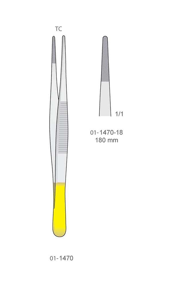 Tissue Forceps, Non-traumatic Forceps , Standard