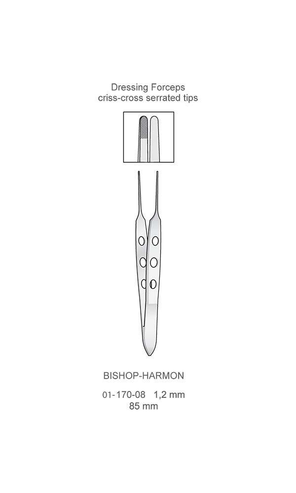 BISHOP-HARMON Dressing Forceps
