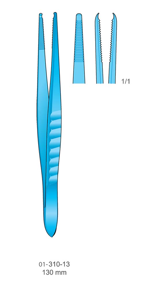 Titanium Tissue Forceps