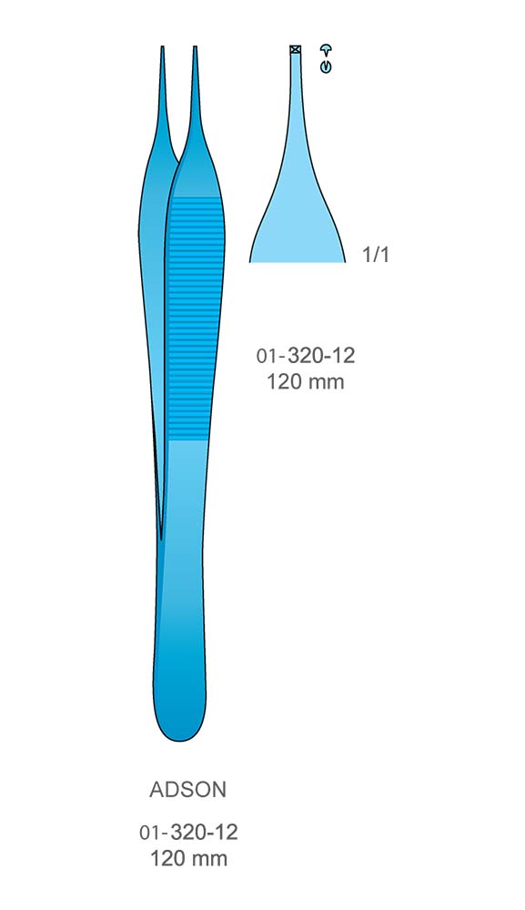 Titanium Tissue Forceps