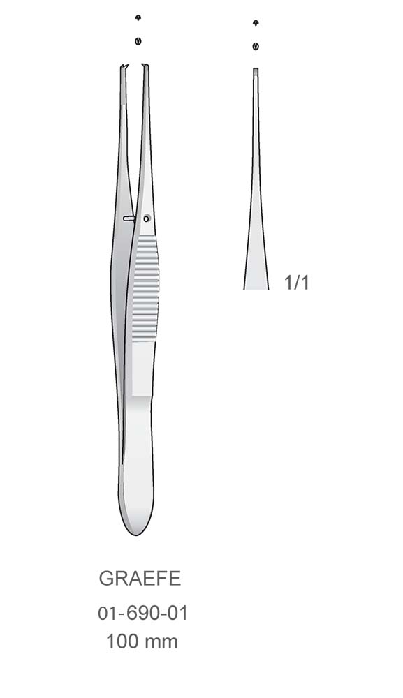 Tissue Forceps , GRAEFE