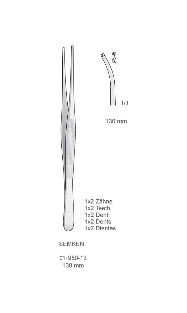 Tissue Forceps , SEMKEN