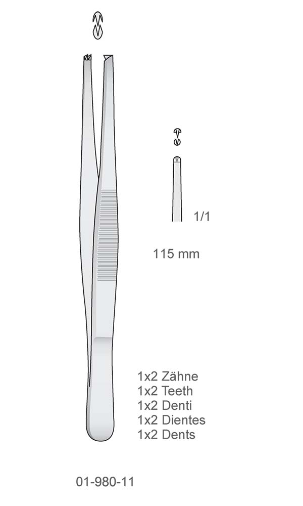 Tissue Forceps , Standard