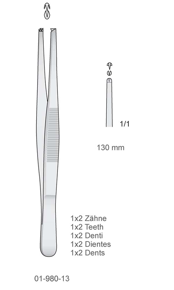 Tissue Forceps , Standard