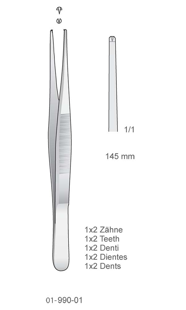 Tissue Forceps , Narrow