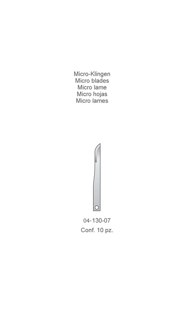 Micro Scalpel Blades , Conf. 10 pz.