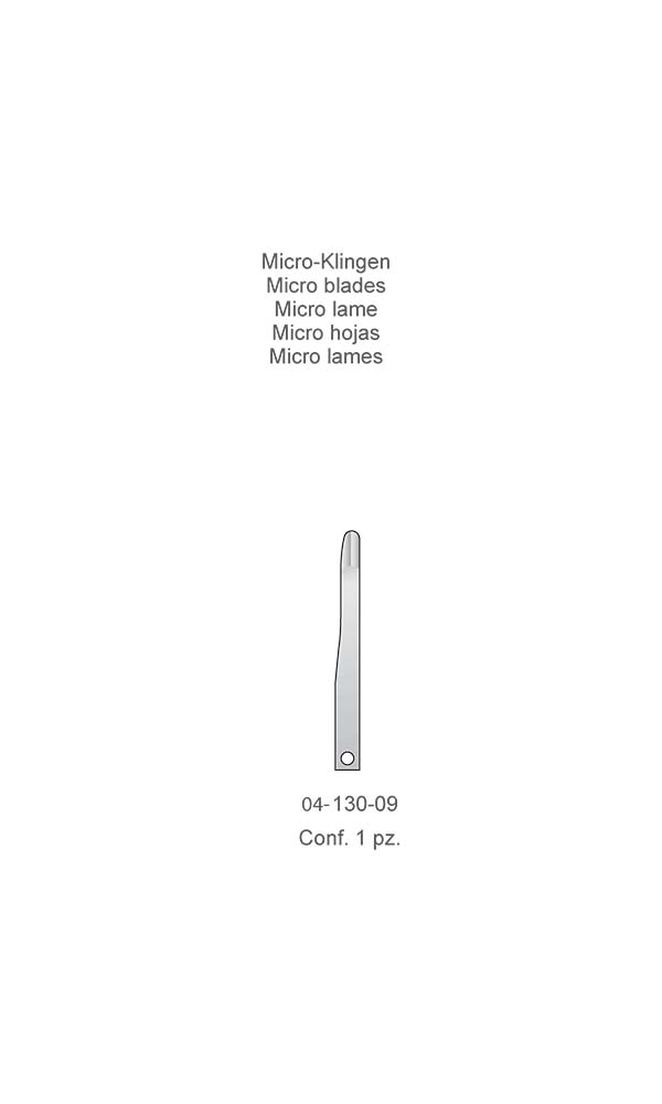 Micro Scalpel Blades , Conf. 1 pz.