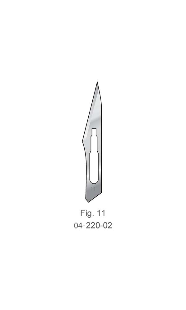 Scalpel Blades and Handle , Fig. 11