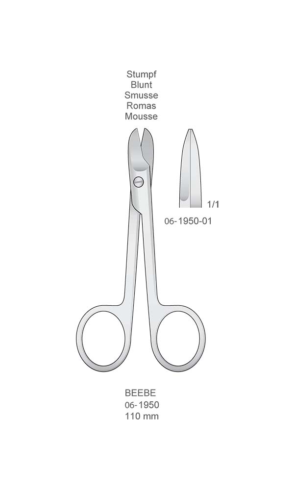 Wire and plate cutting scissors , BEEBE