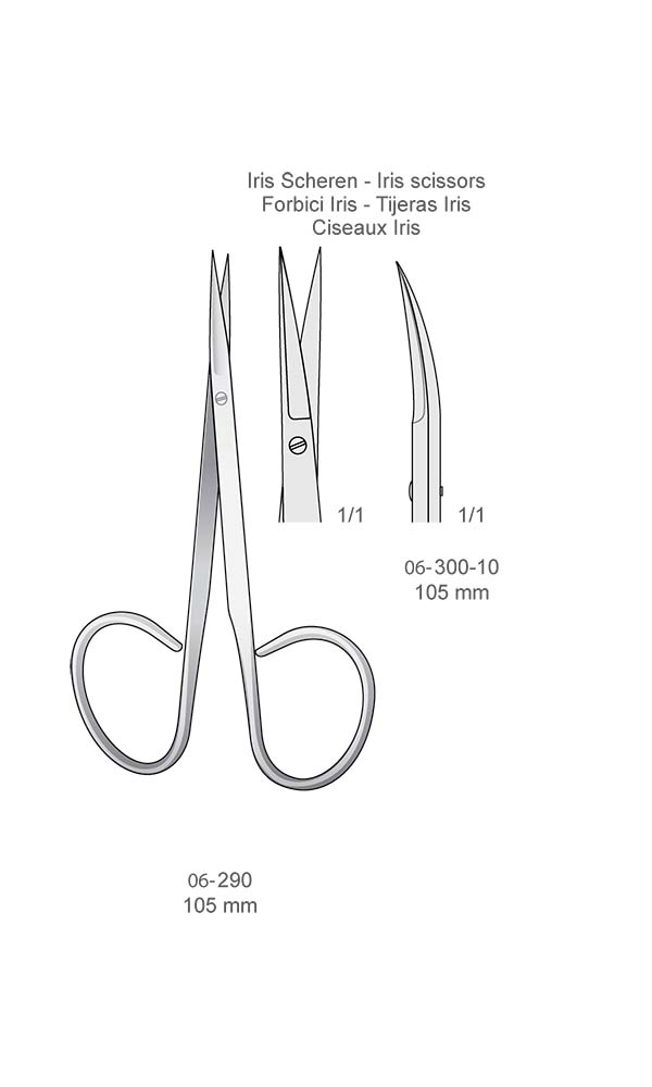 Micro Scissors , Iris scissors