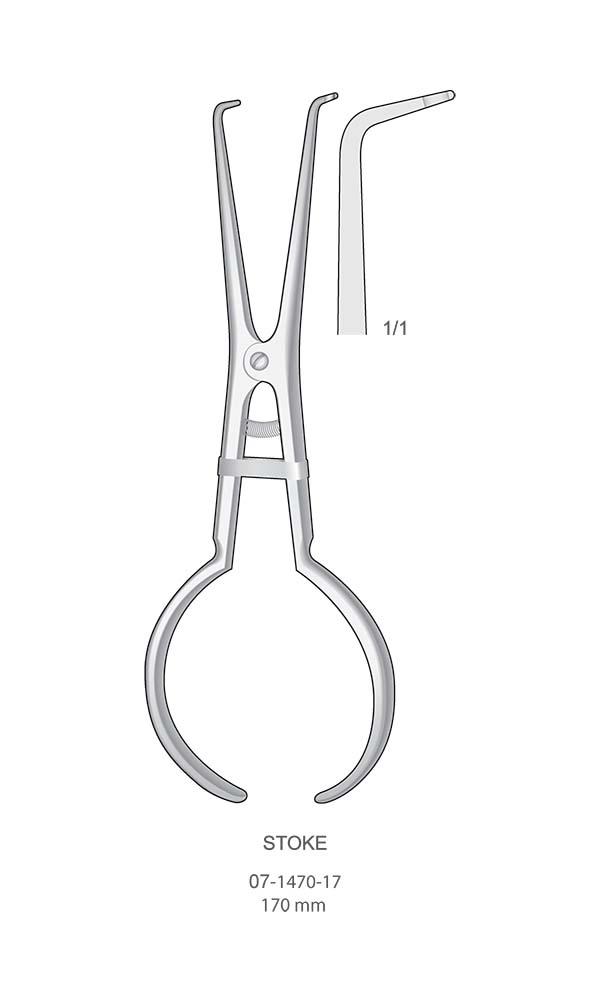 Rubber-Dam Clamp Forceps , STOKE