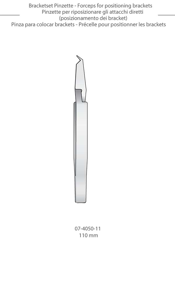 Ligating Instruments , Forceps for positioning brackets