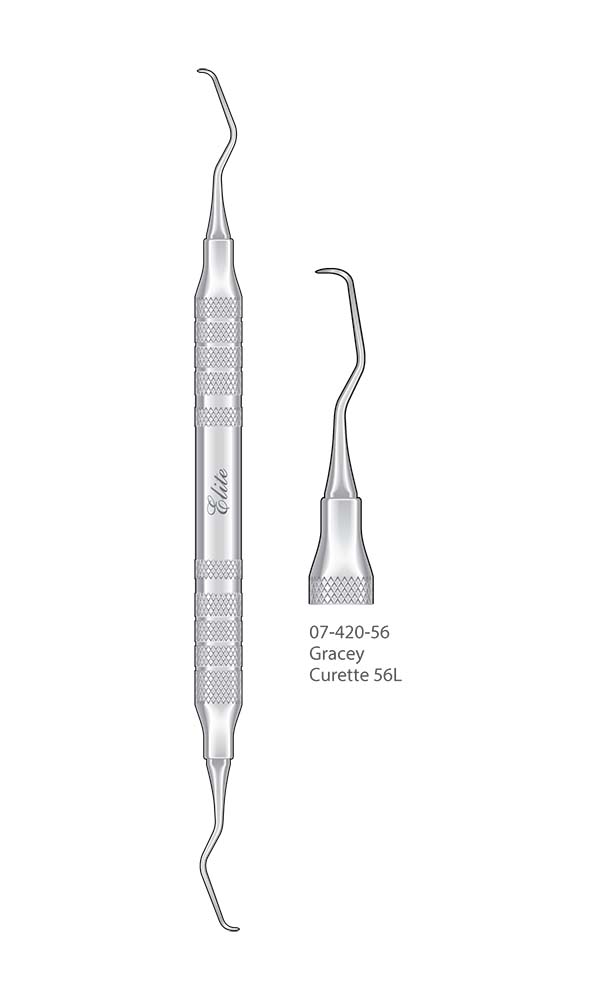 Scalers and Curettes, Gracey , Curette 56L , Elite Extra Thin