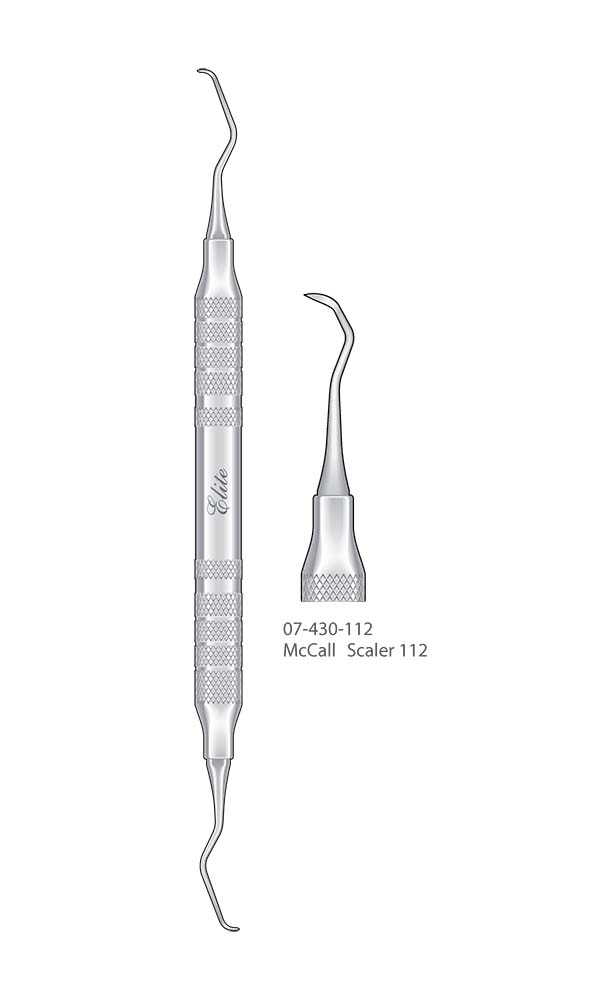 Scalers and Curettes, McCall Scaler 112 , Elite Extra Thin