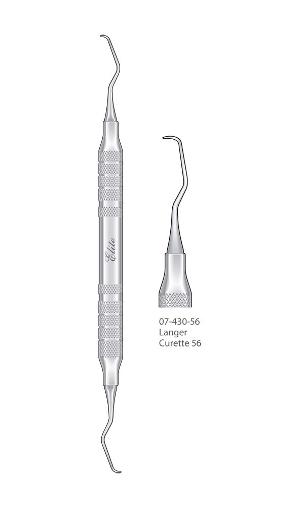 Scalers and Curettes, Langer , Curette 56 , Elite Extra Thin