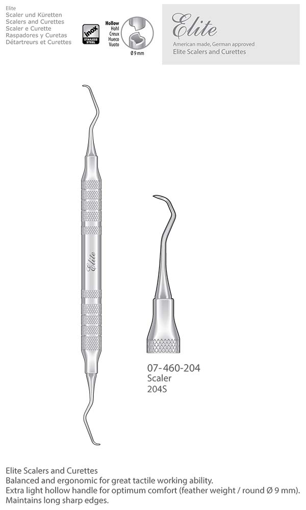 Scalers and Curettes , Scaler 204S