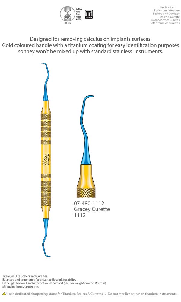 Scalers and Curettes , Gracey Curette 1112