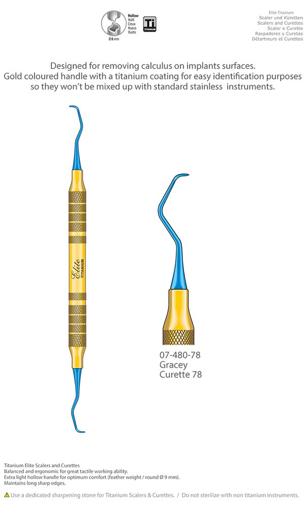 Scalers and Curettes , Gracey Curette 78