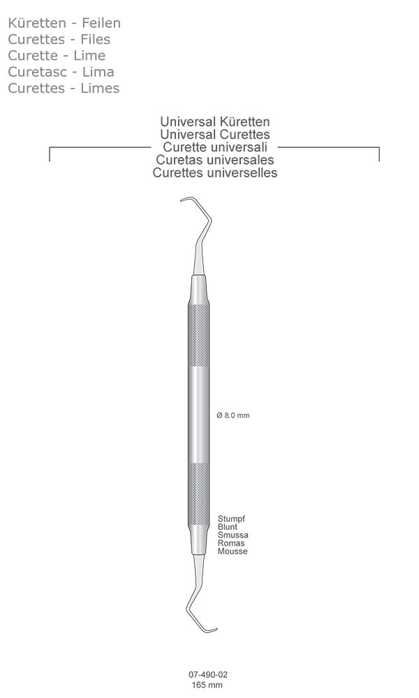 Curettes - Files , Universal Curettes