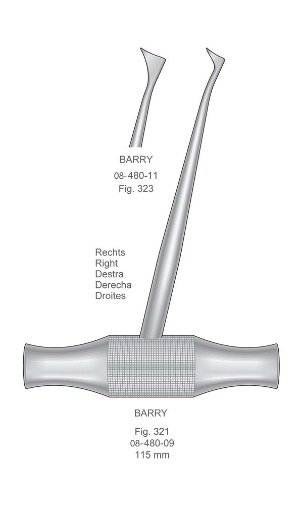Root Elevators , BARRY , Right , Fig. 323