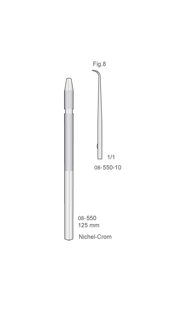 Scalers - Periotomes , Nichel-Crom , Fig.8