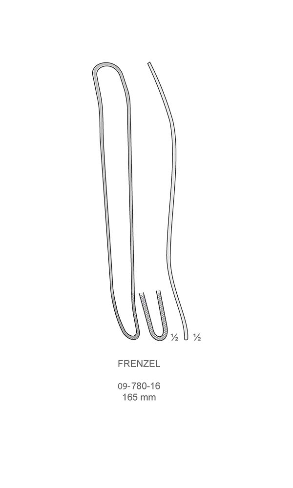 Tongue Depressors - Tongue Holding Forceps , FRENZEL