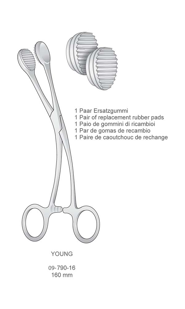 Tongue Depressors - Tongue Holding Forceps , YOUNG