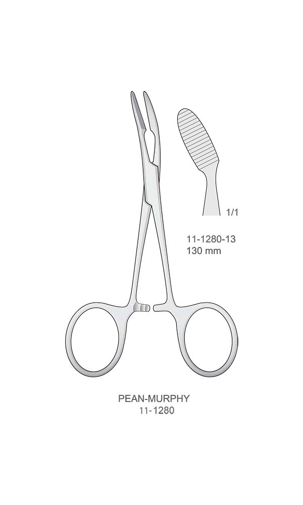 Sponge and Dressing Forceps , PEAN-MURPHY