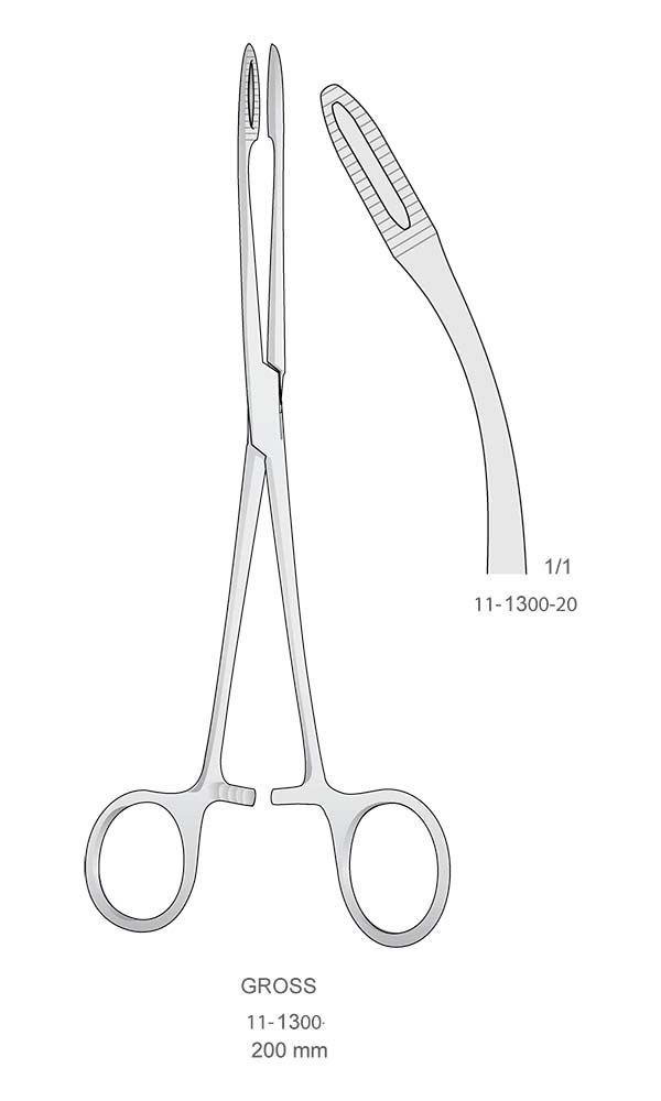 Sponge and Dressing Forceps , GROSS