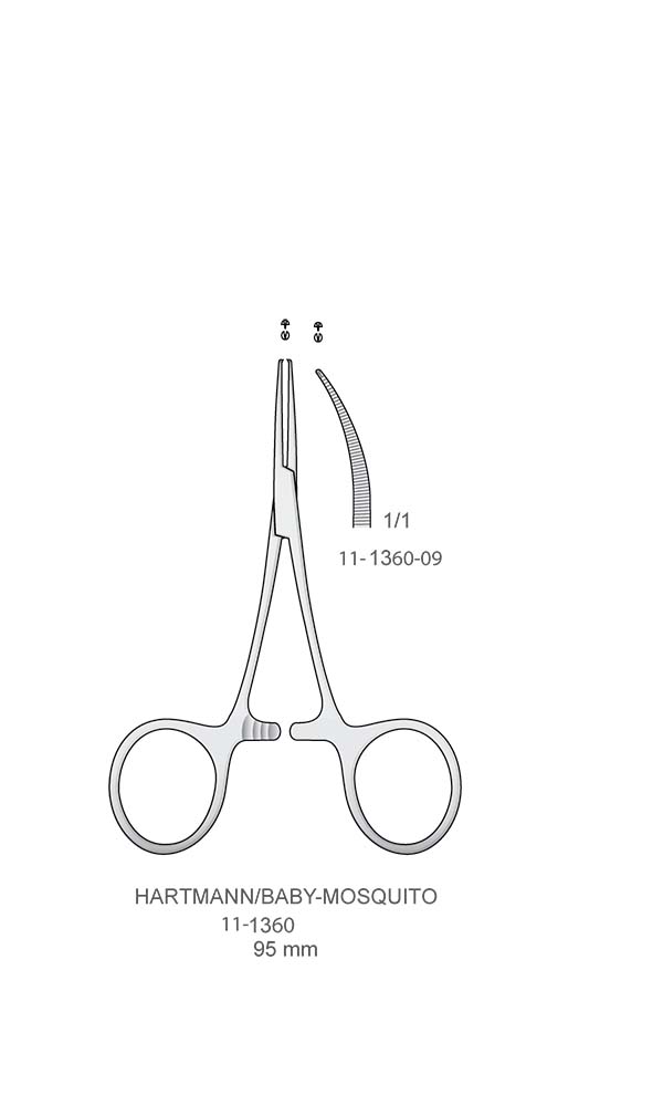 Hemostatic Forceps , BABY-MOSQUITO