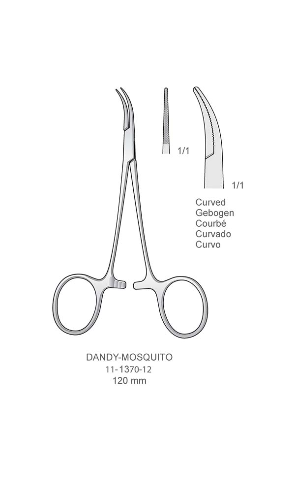 Hemostatic Forceps , DANDY-MOSQUITO