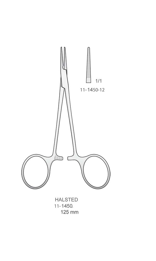 Hemostatic Forceps , HALSTED