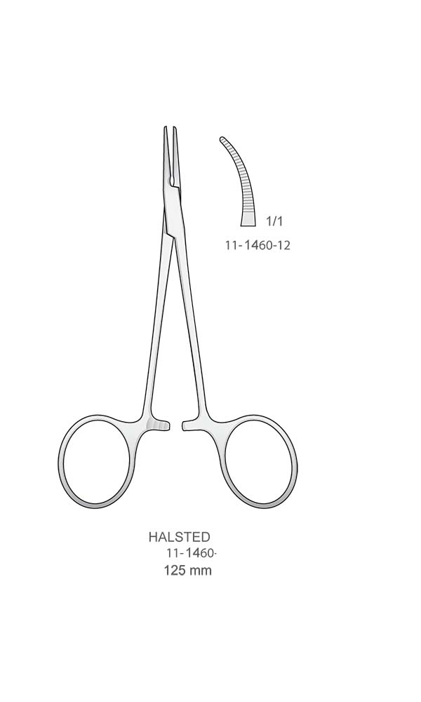 Hemostatic Forceps , HALSTED