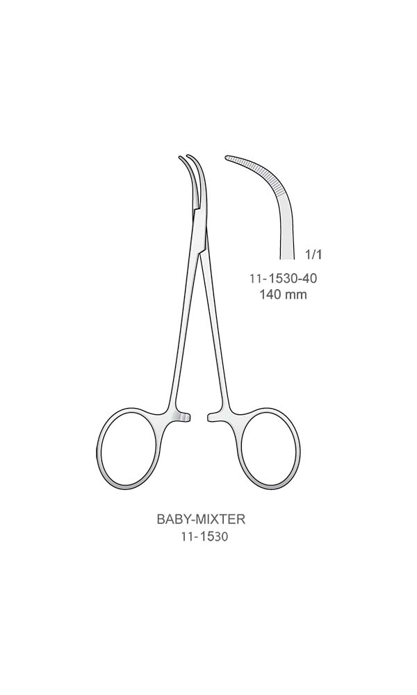 Hemostatic Forceps , BABY-MIXTER