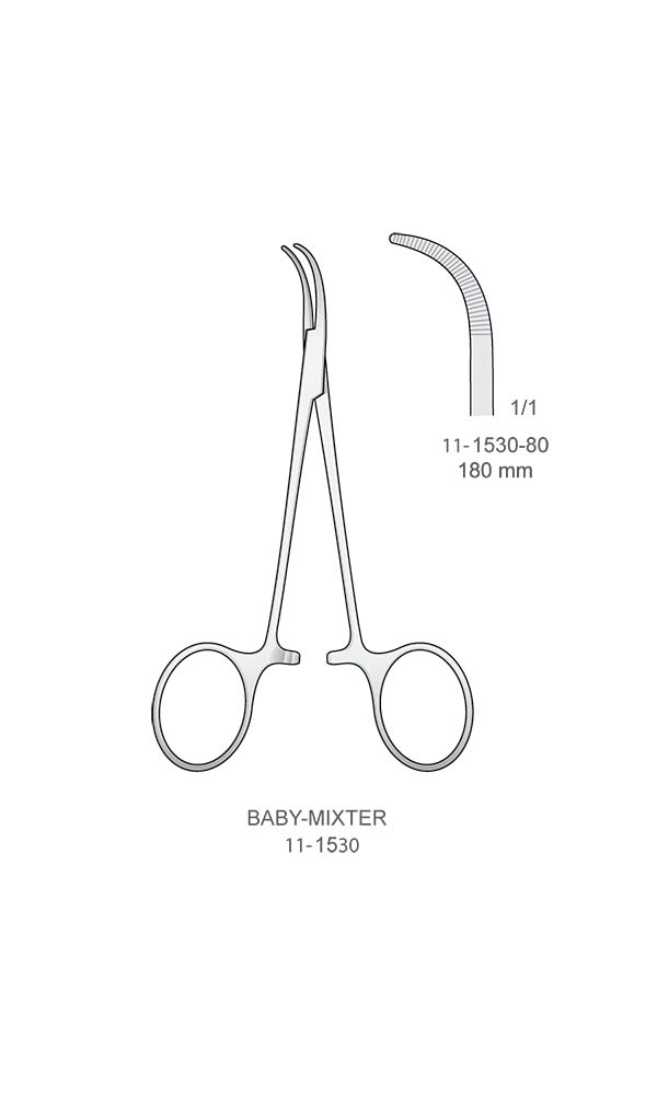 Hemostatic Forceps , BABY-MIXTER