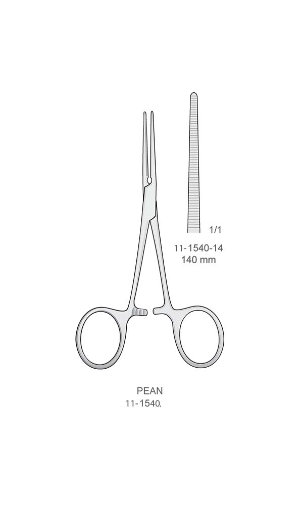 Hemostatic Forceps , PEAN