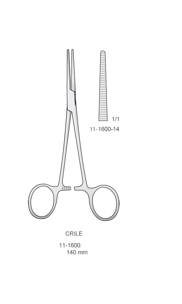 Hemostatic Forceps , CRILE