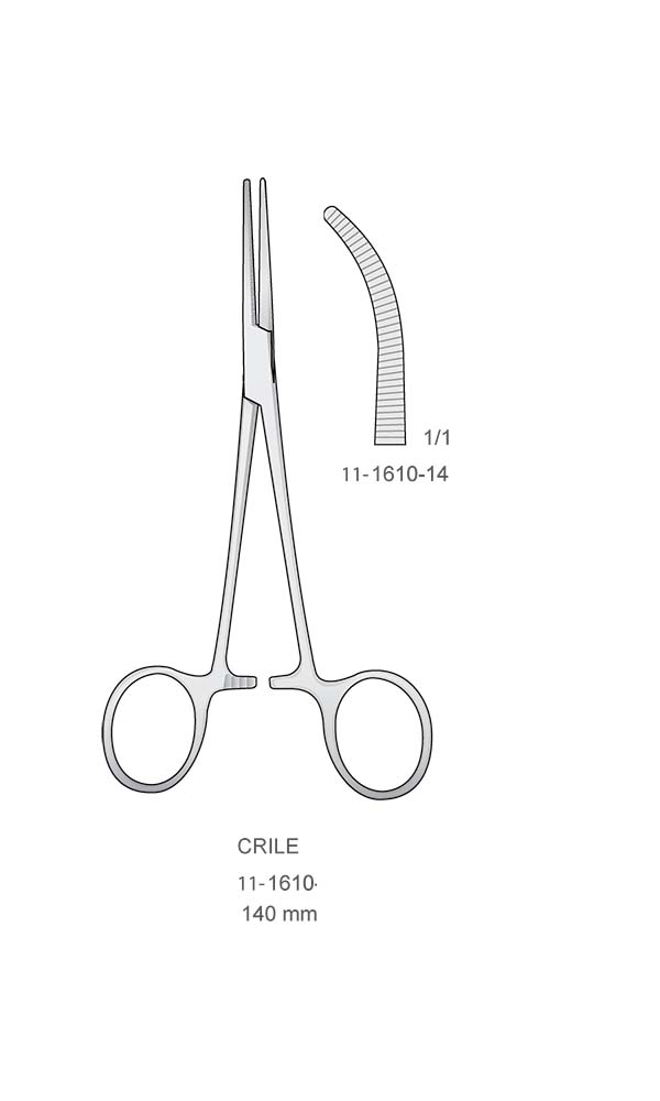 Hemostatic Forceps , CRILE