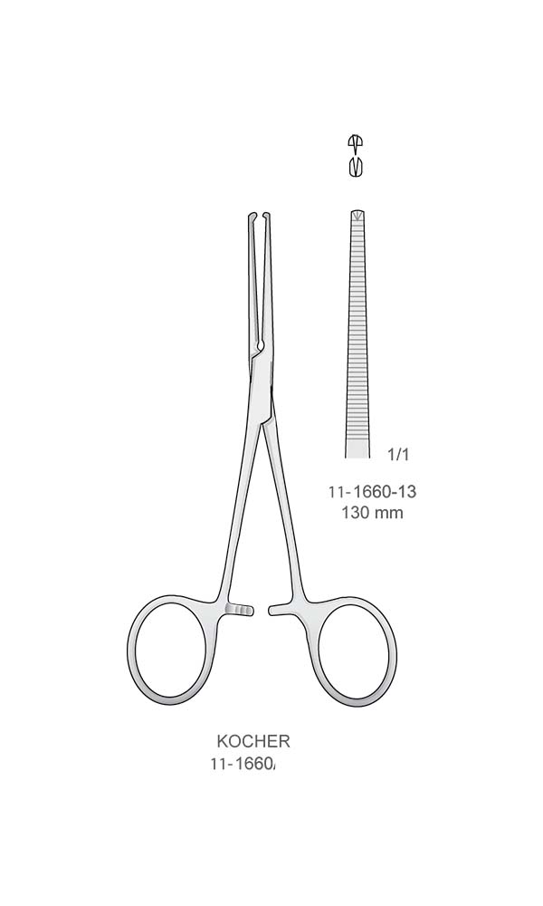 Hemostatic Forceps , KOCHER