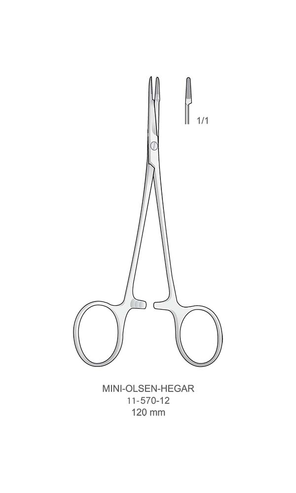 Needle Holders , MINI-OLSEN-HEGAR