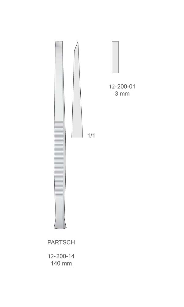 Osteotomes - Gouges , PARTSCH