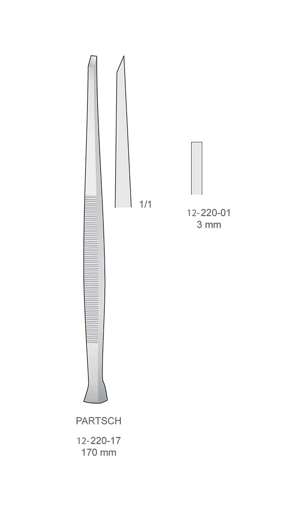 Osteotomes - Gouges , PARTSCH