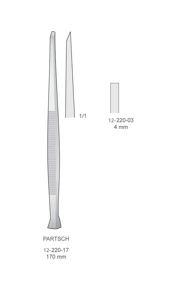 Osteotomes - Gouges , PARTSCH